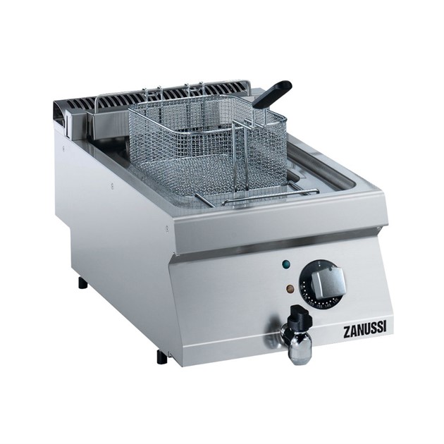 Fritös el bänkmodell 400mm Zanussi bassäng 12 liter